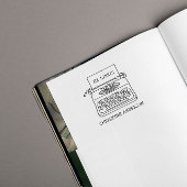 Maak je eigen | schrijfmachine | Uit de bibliothee Zelfinktende Stempel