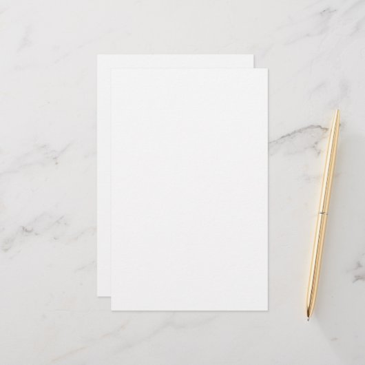 Maak je eigen schrijfpapier op maat briefpapier (Voorkant / Achterkant in situ)