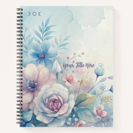Maak je eigen Shabby Chic bloemenboeket bloemstuk Notitieboek