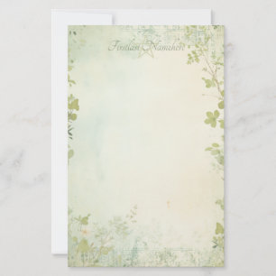 Maak Je Eigen Shabby Chic Lentewei Bloemen Briefpapier