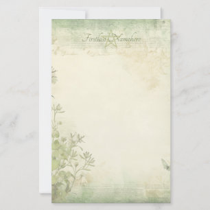 Maak Je Eigen Shabby Chic Lofwerk Vlinder Briefpapier