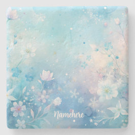 Maak Je Eigen Shabby Chic Roze Witte Wilde Bloemen Stenen Onderzetter