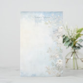 Maak Je Eigen Shabby Chic Wilde Bloemen Briefpapier (Staand voorkant)