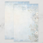 Maak Je Eigen Shabby Chic Wilde Bloemen Briefpapier (Voorkant / Achterkant)