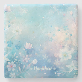 Maak Je Eigen Shabby Chic Witte Wilde Bloemen Stenen Onderzetter