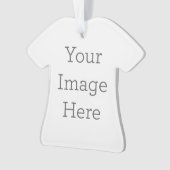 Acryl ornament, Acryl Shirt Ornament (voorkant)