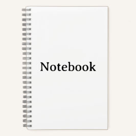 Maak Je Eigen Simpele 5.5" x 8.5" Deluxe Spiraal Notitieboek