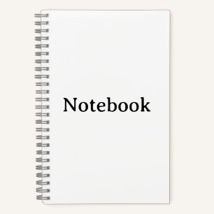 Maak Je Eigen Simpele 5.5" x 8.5" Deluxe Spiraal Notitieboek