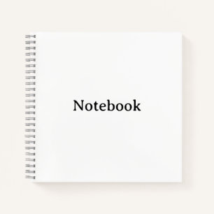 Maak Je Eigen Simpele 8.5" x 8.5" Deluxe Spiraal Notitieboek
