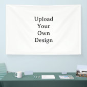 Maak Je Eigen Simpele Aangepaste Vinyl 1,2 m x 1,8 Spandoek (Beurs)
