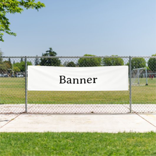 Maak Je Eigen Simpele Aangepaste Vinyl 2.5' x 10' Spandoek (Insitu)