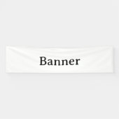 Maak Je Eigen Simpele Aangepaste Vinyl 2.5' x 10' Spandoek (Horizontaal)