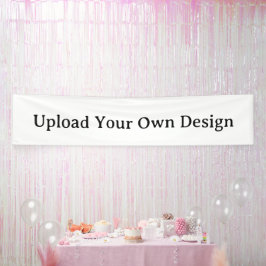 Maak Je Eigen Simpele Aangepaste Vinyl 2.5' x 12' Spandoek