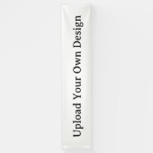 Maak Je Eigen Simpele Aangepaste Vinyl 2.5' x 12' Spandoek (Verticaal)
