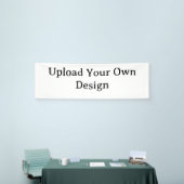 Maak Je Eigen Simpele Aangepaste Vinyl 2.5' x 8' Spandoek (Beurs)