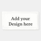 Maak Je Eigen Simpele Aangepaste Vinyl 60cm x 30cm Spandoek (Horizontaal)