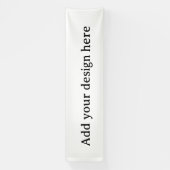 Maak Je Eigen Simpele Aangepaste Vinyl 76cm x 305c Spandoek (Verticaal)