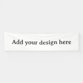 Maak Je Eigen Simpele Aangepaste Vinyl 76cm x 305c Spandoek (Horizontaal)
