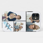 Maak Je Eigen Simpele Fotocollage met Aangepaste N Case-Mate iPhone Case (Achterkant (horizontaal))