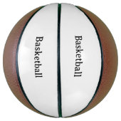 Maak Je Eigen Simpele Merkpromotie Basketbal (Verticaal)