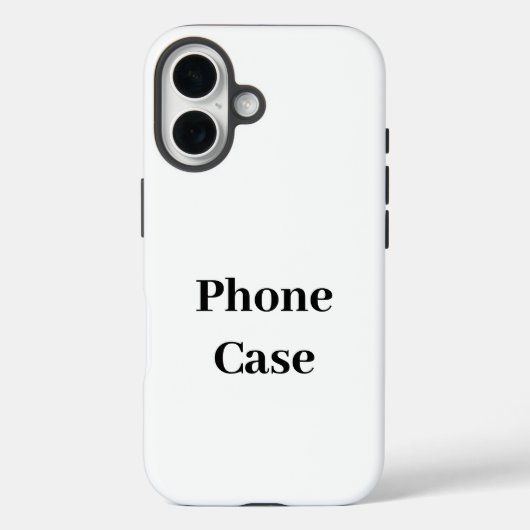 Maak Je Eigen Simpele Merkpromotie Case-Mate iPhone Case (Achterkant)