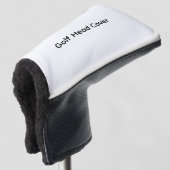 Maak Je Eigen Simpele Merkpromotie Golfheadcover (3/4 voorkant)
