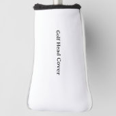 Maak Je Eigen Simpele Merkpromotie Golfheadcover (Draai 90)
