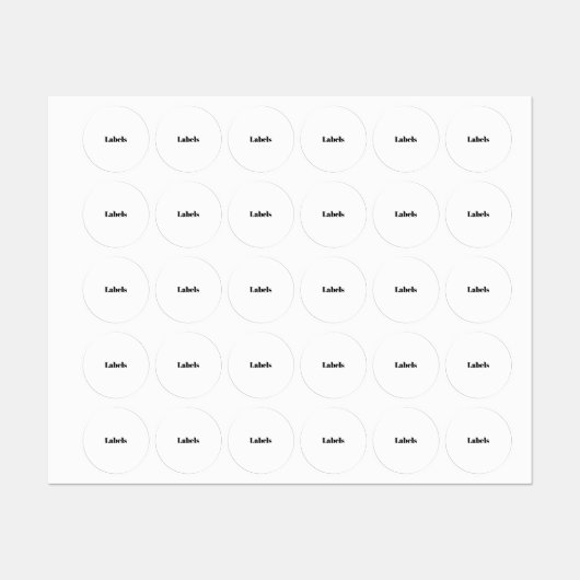 Maak Je Eigen Simpele Merkpromotie Labels (Vel)