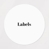 Maak Je Eigen Simpele Merkpromotie Labels (Design 2)