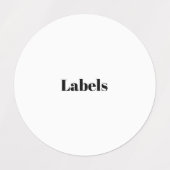 Maak Je Eigen Simpele Merkpromotie Labels (Design 1)