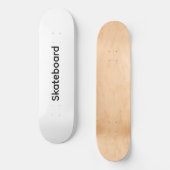 Maak Je Eigen Simpele Merkpromotie Persoonlijk Skateboard (Voorkant)