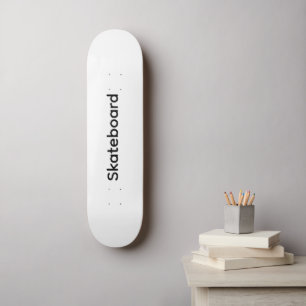 Maak Je Eigen Simpele Merkpromotie Persoonlijk Skateboard