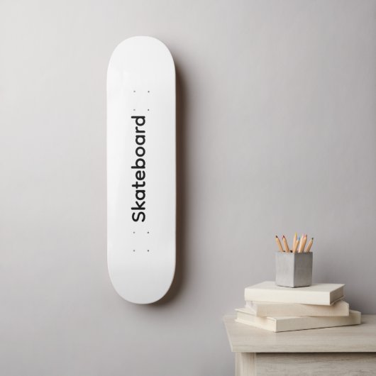 Maak Je Eigen Simpele Merkpromotie Persoonlijk Skateboard (Muurkunst)