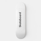 Maak Je Eigen Simpele Merkpromotie Persoonlijk Skateboard (Voorkant)