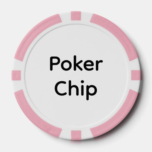 Maak Je Eigen Simpele Merkpromotie Poker Chips (Voorkant)