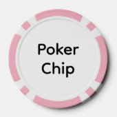 Maak Je Eigen Simpele Merkpromotie Poker Chips (Achterkant)