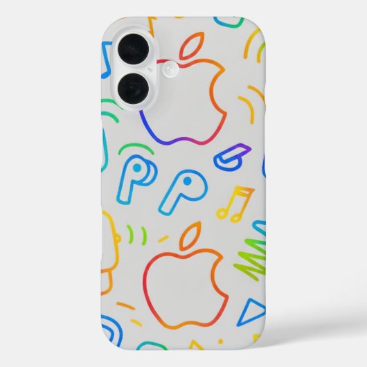 Maak Je Eigen Simpele Persoonlijke Trending Case-Mate iPhone Case (Achterkant)