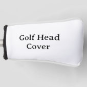 Maak Je Eigen Simple Aangepaste Putter Golfheadcover (Voorkant)