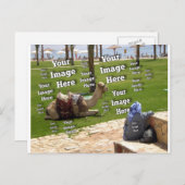 Maak je eigen sjabloon voor een geweldige afbeeldi briefkaart (Voorkant / Achterkant)