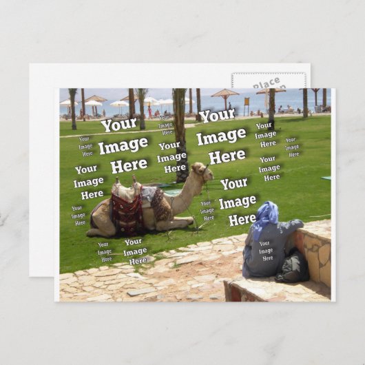 Maak je eigen sjabloon voor een geweldige afbeeldi briefkaart (Voorkant / Achterkant)