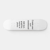 Maak je eigen skateboardVoeg tekst, afbeeldingen,  Skateboard (Horizontaal)
