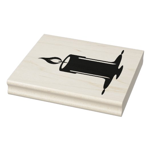 Maak je eigen smeltende pilaarkaars rubberstempel (Stempel)