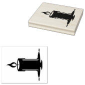 Maak je eigen smeltende pilaarkaars rubberstempel (Gestempeld)