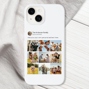 Maak Je Eigen Sociale Media Fotocollage iPhone 14 Hoesje