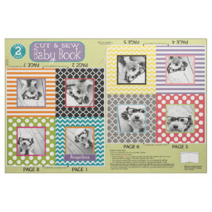 Maak je eigen Soft Baby Photo Book - Knippen en Na Stof