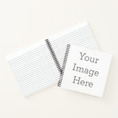 21,6 x 21,6 cm deluxe spiraalnotitieboek (Binnen)