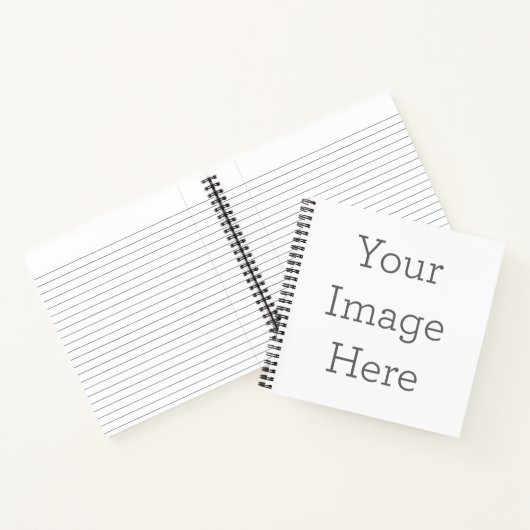 21,6 x 21,6 cm deluxe spiraalnotitieboek (Binnen)