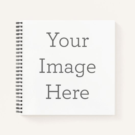 21,6 x 21,6 cm deluxe spiraalnotitieboek (Voorkant)