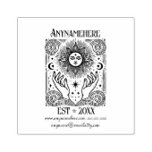 Maak je eigen Solar Magic Tarot-handen Rubberstempel (Afrduk)