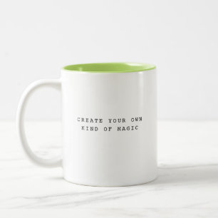 Maak Je Eigen Soort Magie Typography Mok